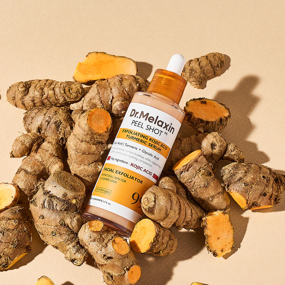 [Dr.Melaxin] Peel Shot Exfoliating Kojic Acid Turmeric Serum [80ml]