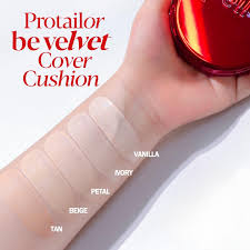 Pro Tailor Be Velvet Cover Cushion New Class Set - 5 Colors [13g + Refill 13g]