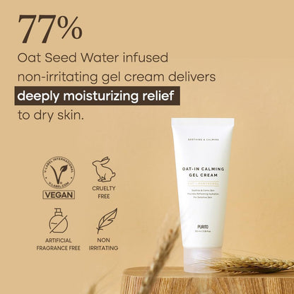 [Purito SEOUL] Oat-In Calming Gel Cream [100ml]