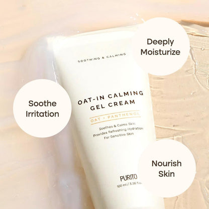 [Purito SEOUL] Oat-In Calming Gel Cream [100ml]