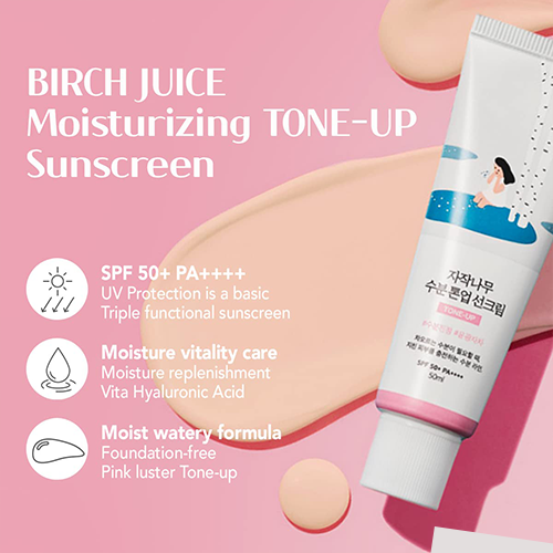 Birch Juice Moisturizing Tone Up Sunscreen [50ml]