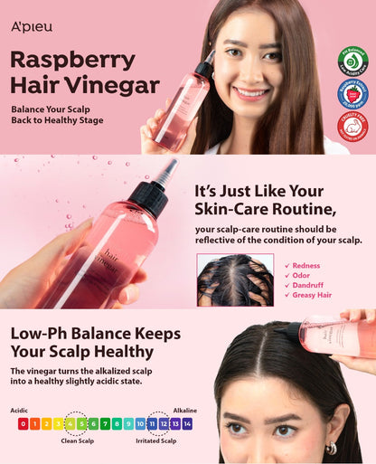 Raspberry Hair Vinegar [200ml]