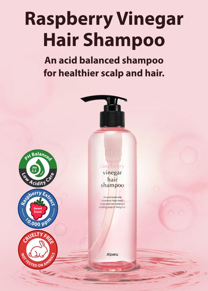 Raspberry Vinegar Hair Shampoo [500ml]