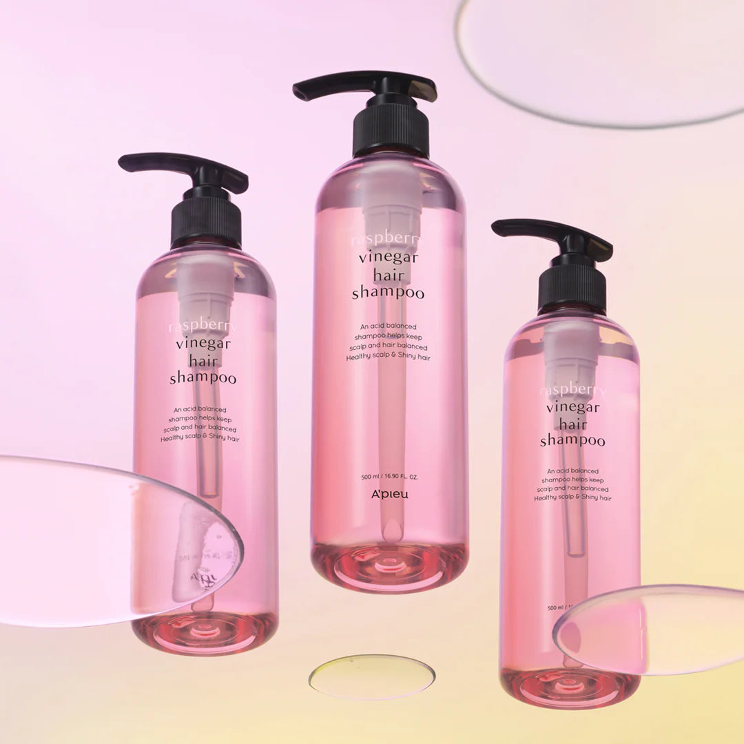 Raspberry Vinegar Hair Shampoo [500ml]