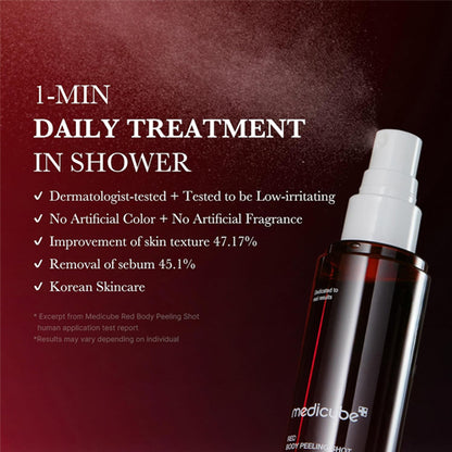 Red Acne Body Peeling Shot [110g]