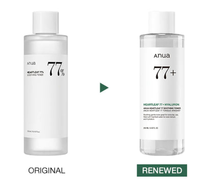 Heartleaf 77% Soothing Toner [250ml]