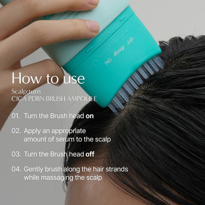 SCALP:TURN Cica PDRN Ampoule Brosse