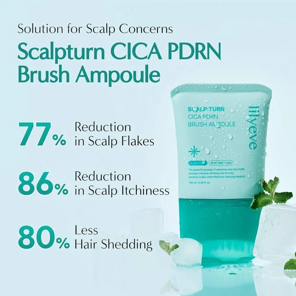 SCALP:TURN Cica PDRN Ampoule Brosse