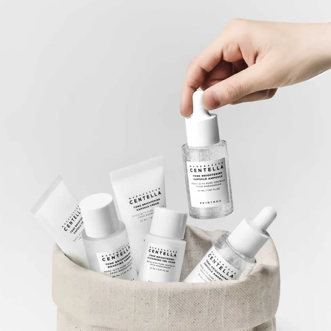 Madagascar Centella Tone Brightening Travel Kit [4pcs]