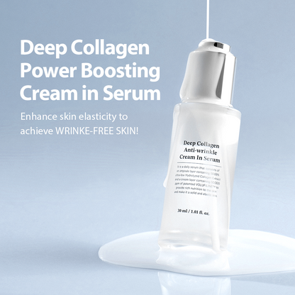 Deep Collagen Anti-wrinkle Cream In Serum [30ml]