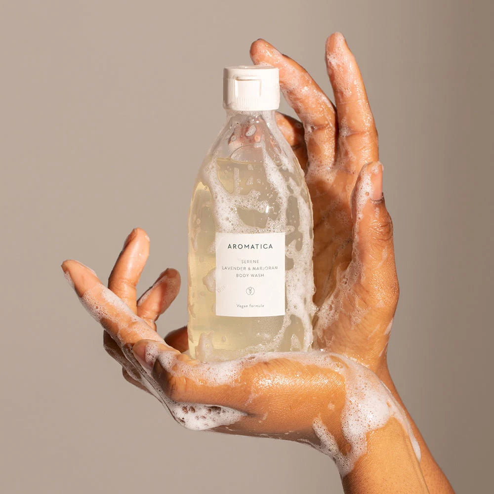 Serene Body Wash Lavender &amp; Marjoram [300ml]