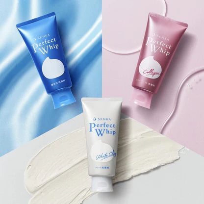 [Shiseido] Senka Perfect Whip White Clay Face Foam [120ml]