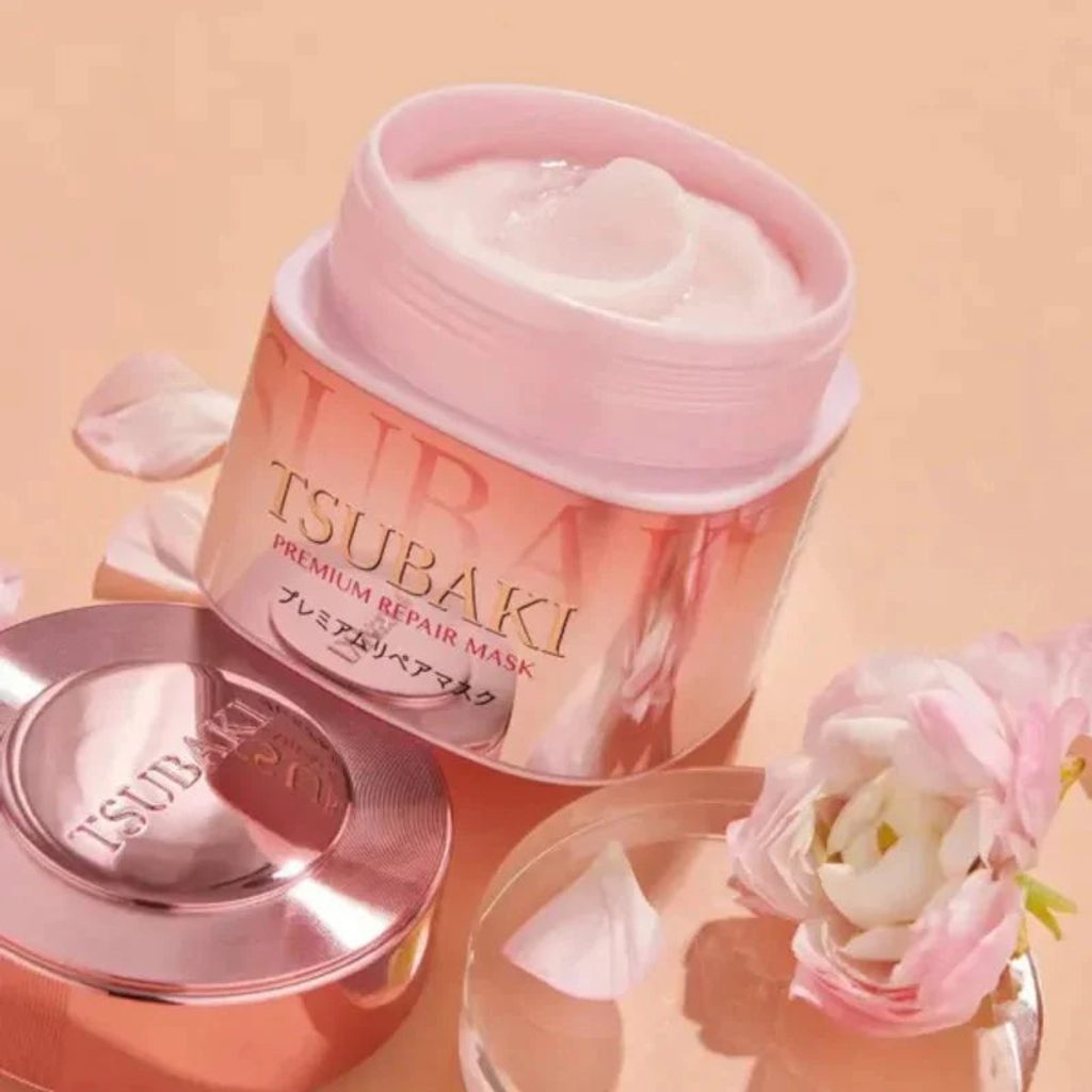 [Shiseido] Tsubaki Premium Repair Mask Pink Camellia [180g]