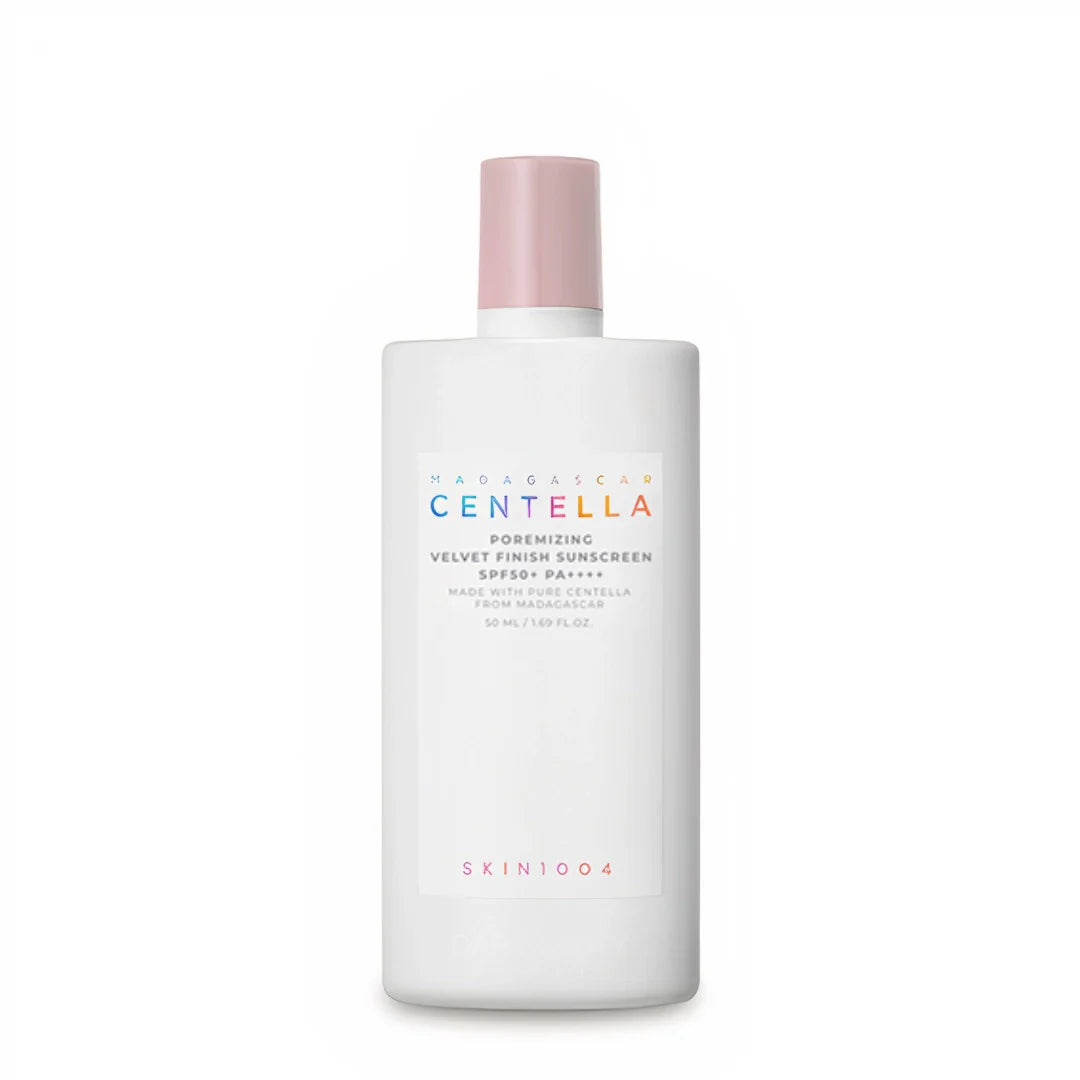 Crème solaire porémiante finition velours à la centella de Madagascar [50 ml]