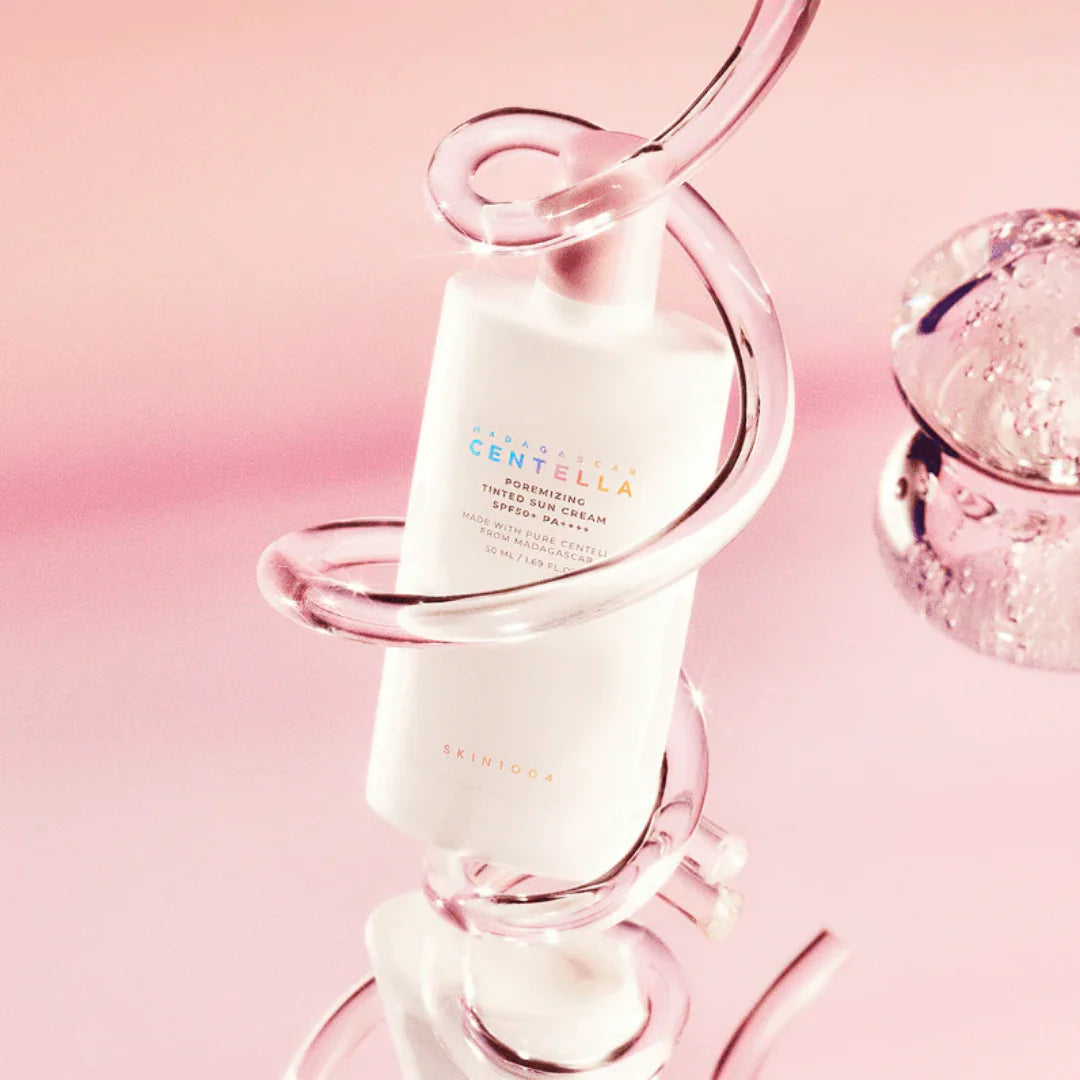 Crème solaire porémiante finition velours à la centella de Madagascar [50 ml]