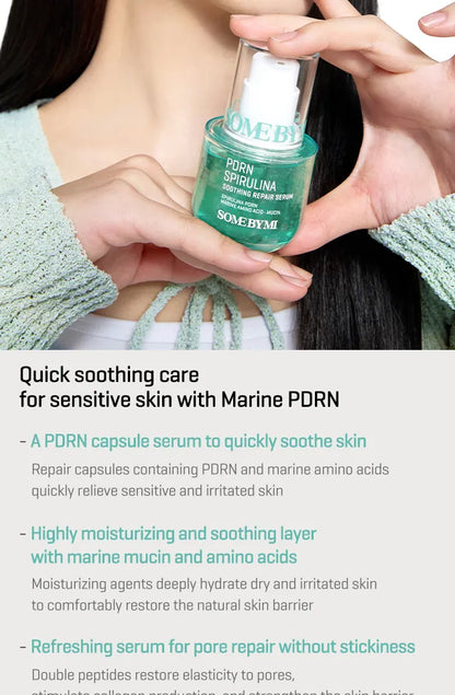 PDRN Spirulina Soothing Repair Serum [50ml]