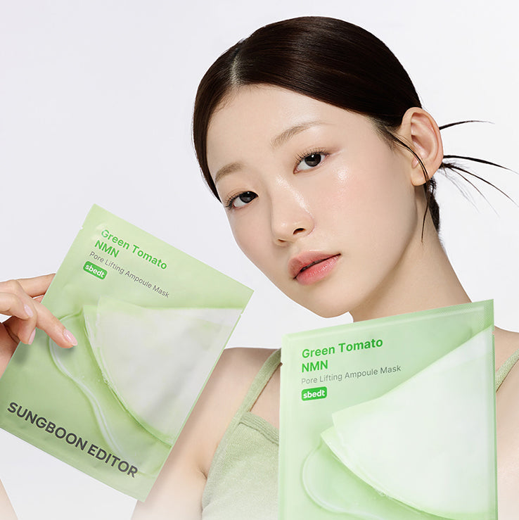 Green Tomato NMN Pore Lifting Ampoule Mask [23g]