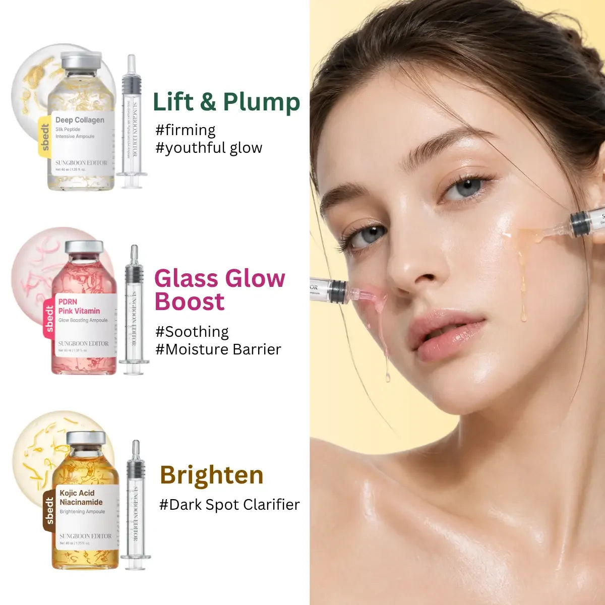 Ampoule PDRN Pink Vitamin Éclat Boostant