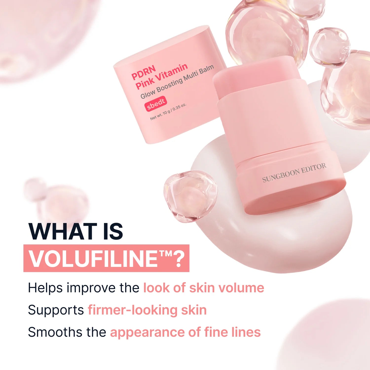 Baume multifonctionnel PDRN Pink Vitamin Glow Boosting