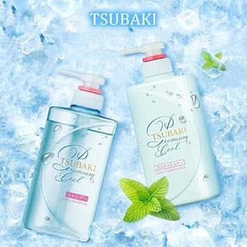 Tsubaki Premium Cool &amp; Repair Shampoo &amp; Conditioner Set [2x450ml]