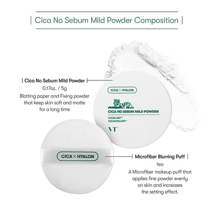 Cica No Sebum Mild Powder [5g]