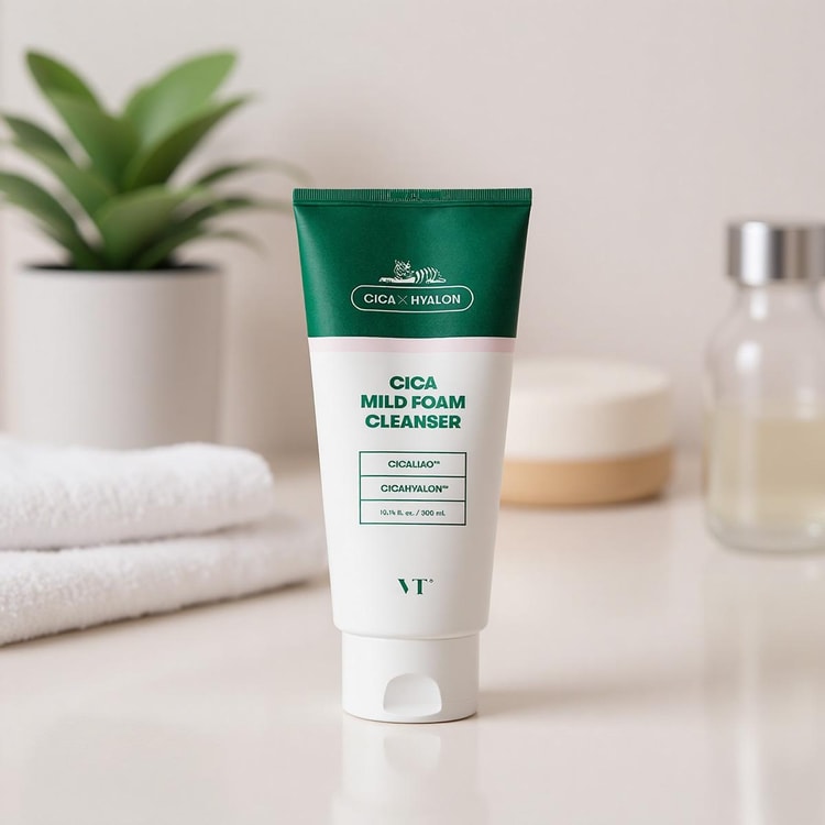 Nettoyant moussant doux Cica [300 ml]