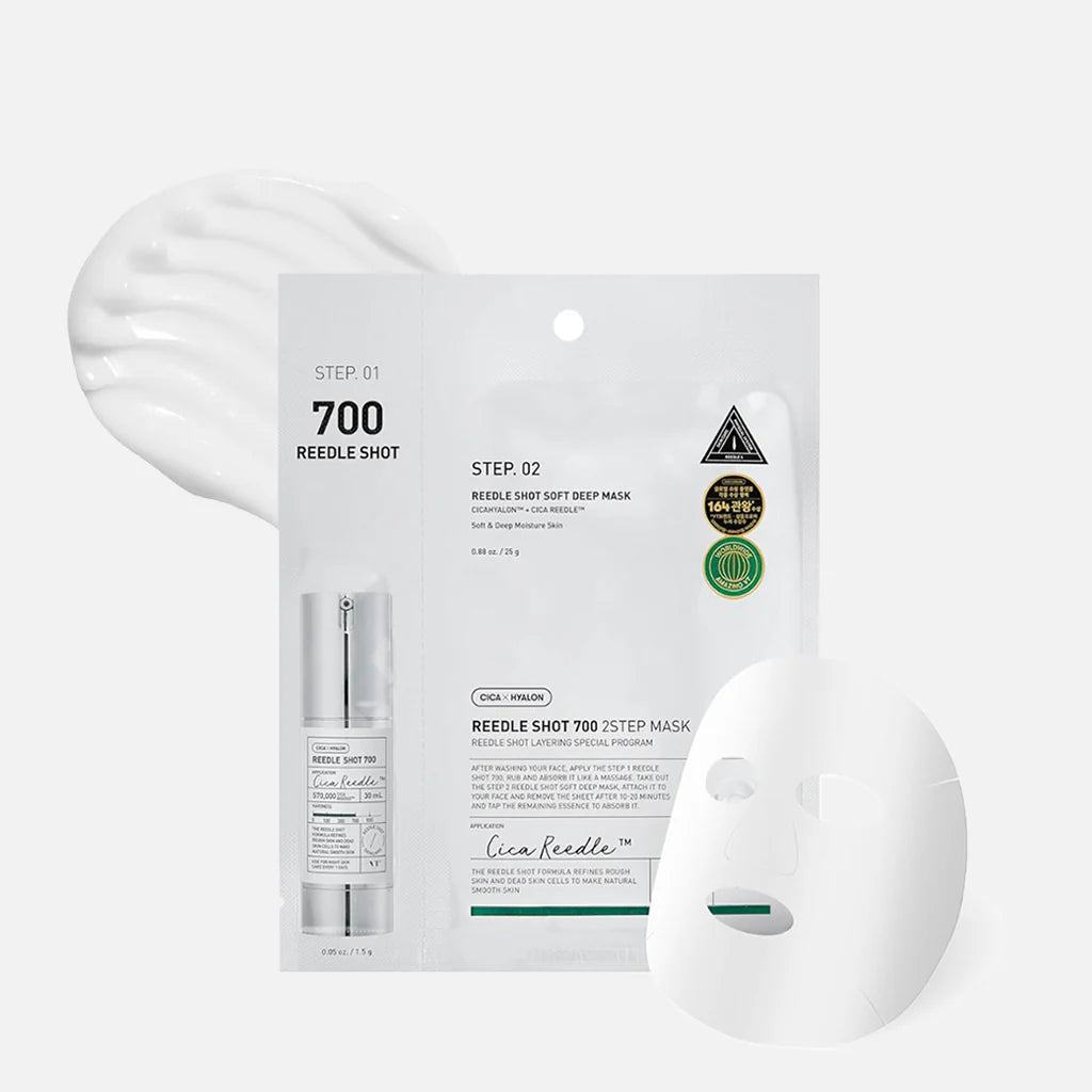 Masque Reedle Shot 700 en 2 étapes [1,5 g + 25 g]