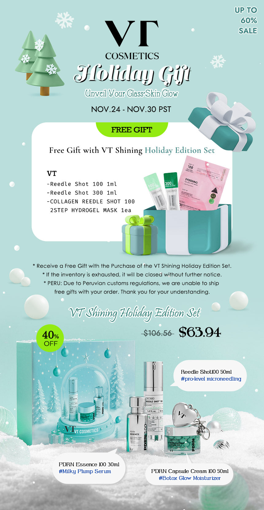 Shining Holiday Set [4pcs]