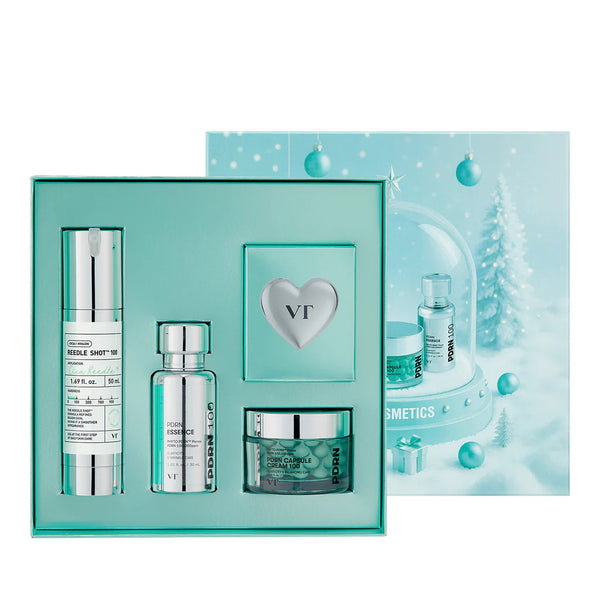 VT Shining Holiday Set | Korean PDRN skincare set for radiant skin