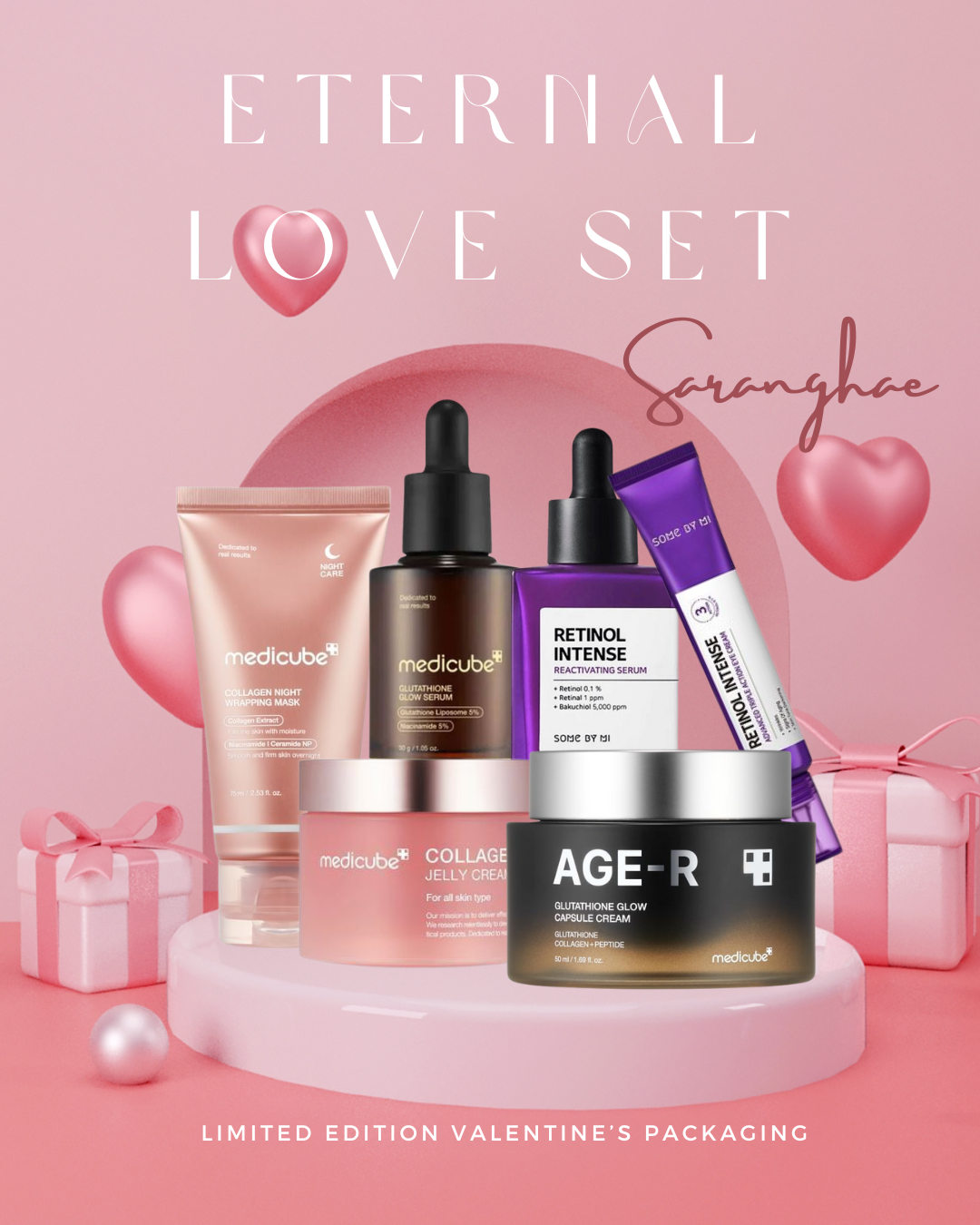 Coffret anti-âge en 6 étapes Eternal Love 💖