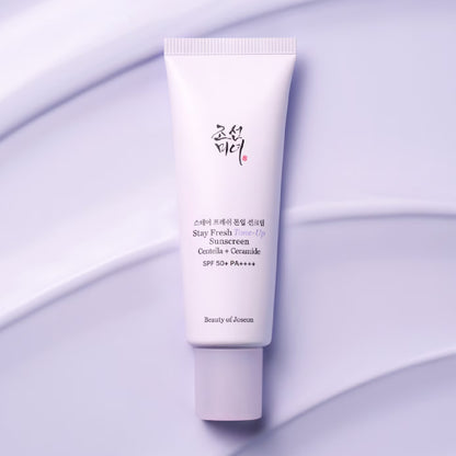 Stay Fresh Tone-Up Sunscreen (Purple)