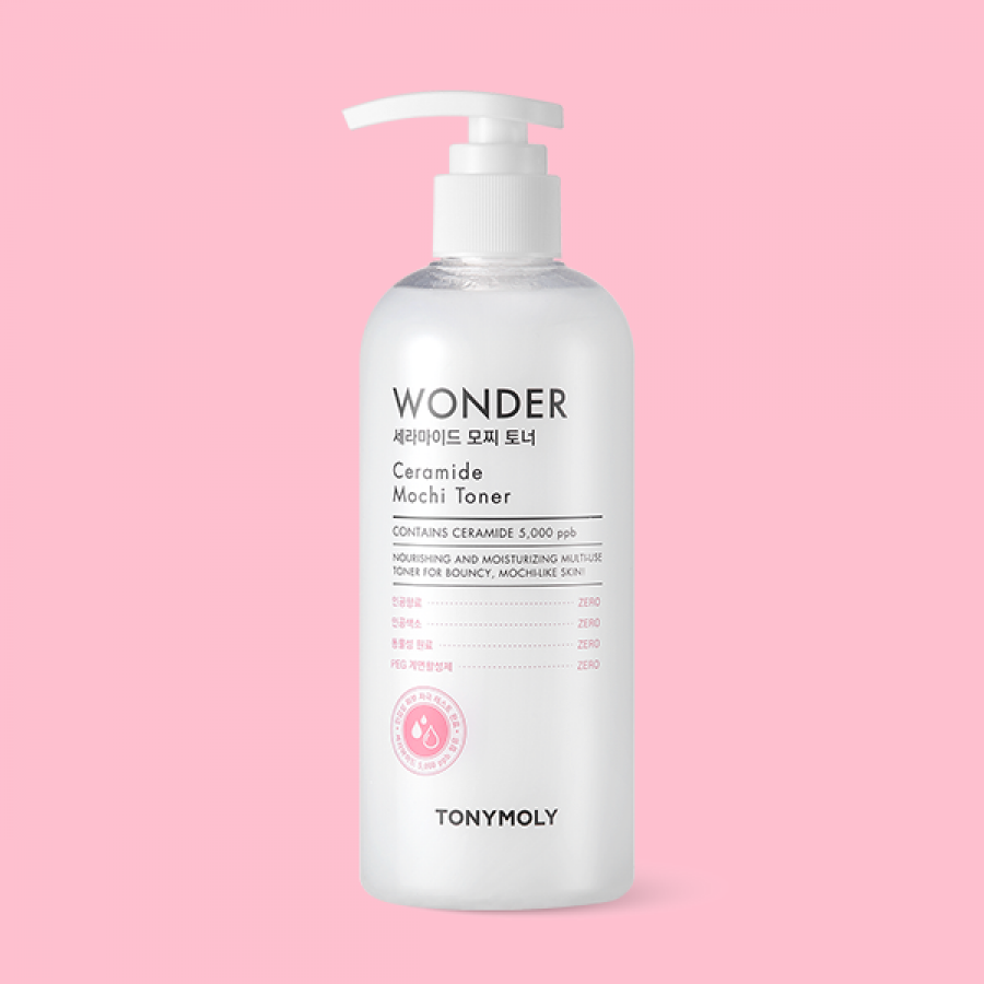 Pompe de toner Wonder Ceramide Mochi [300 ml]