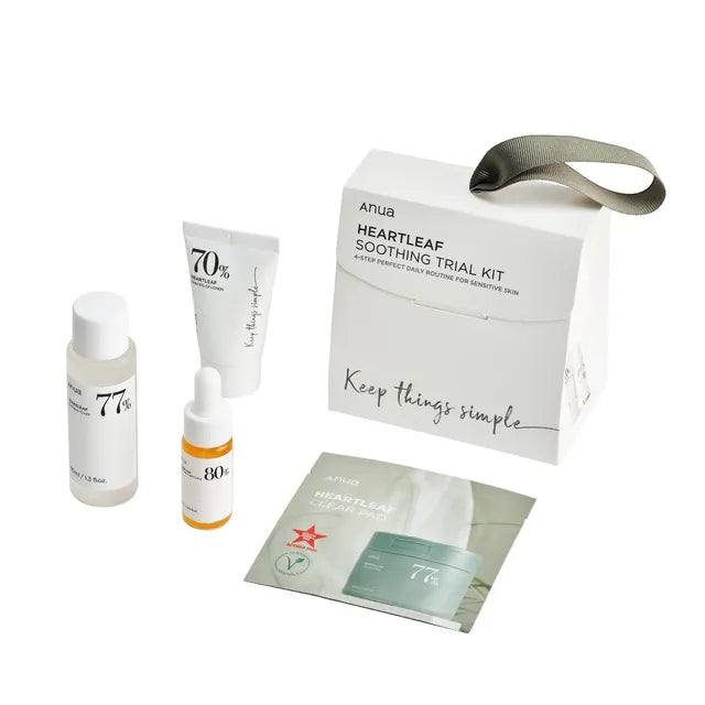 Heartleaf Soothing Trial Kit [4 Pcs]