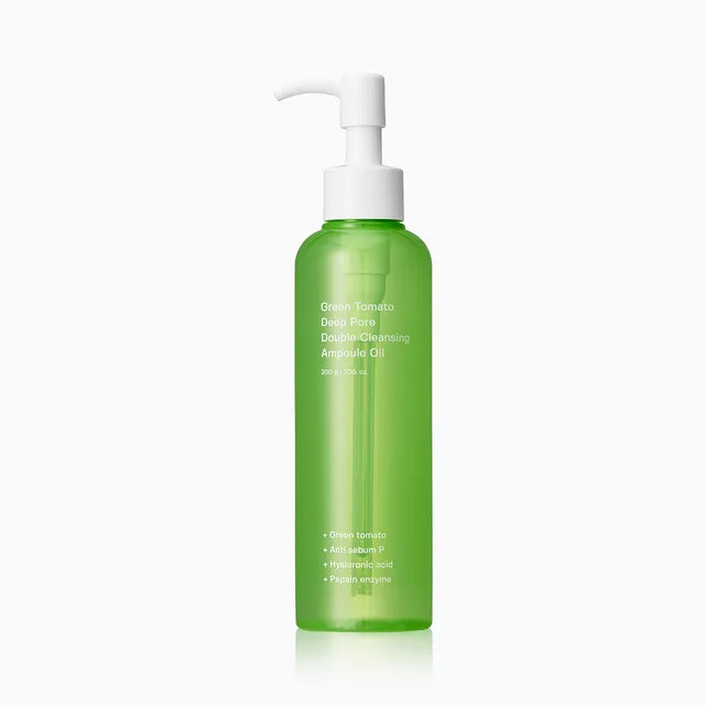 Green Tomato Deep Pore Double Cleansing Ampoule Oil [200g]