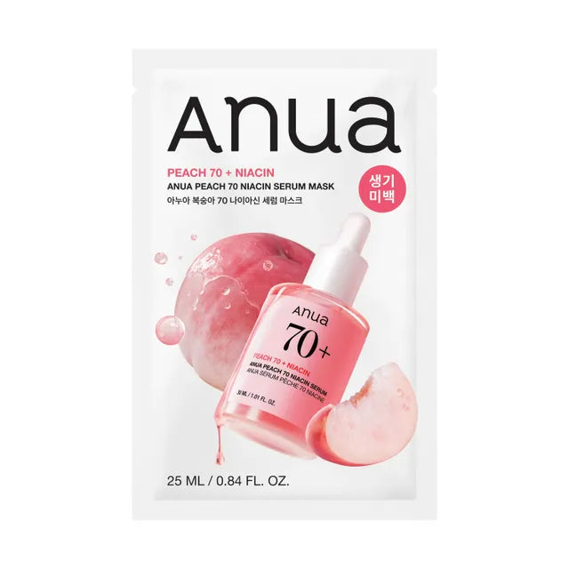 Peach Niacin Serum Mask [25ml]