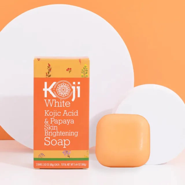 Kojic Acid &amp; Papaya Skin Brightening Soap [80g x2]