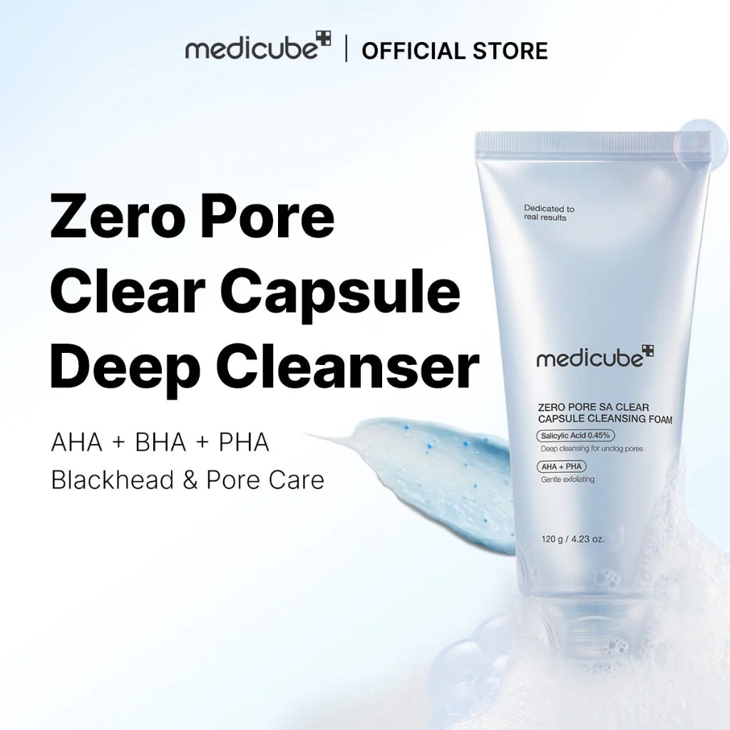 Zero Pore SA Clear Capsule Cleansing Foam [120g]