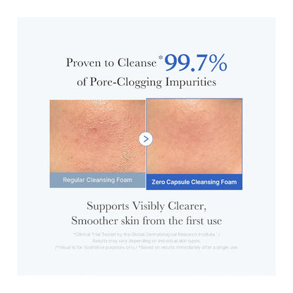 Zero Pore SA Clear Capsule Cleansing Foam [120g]