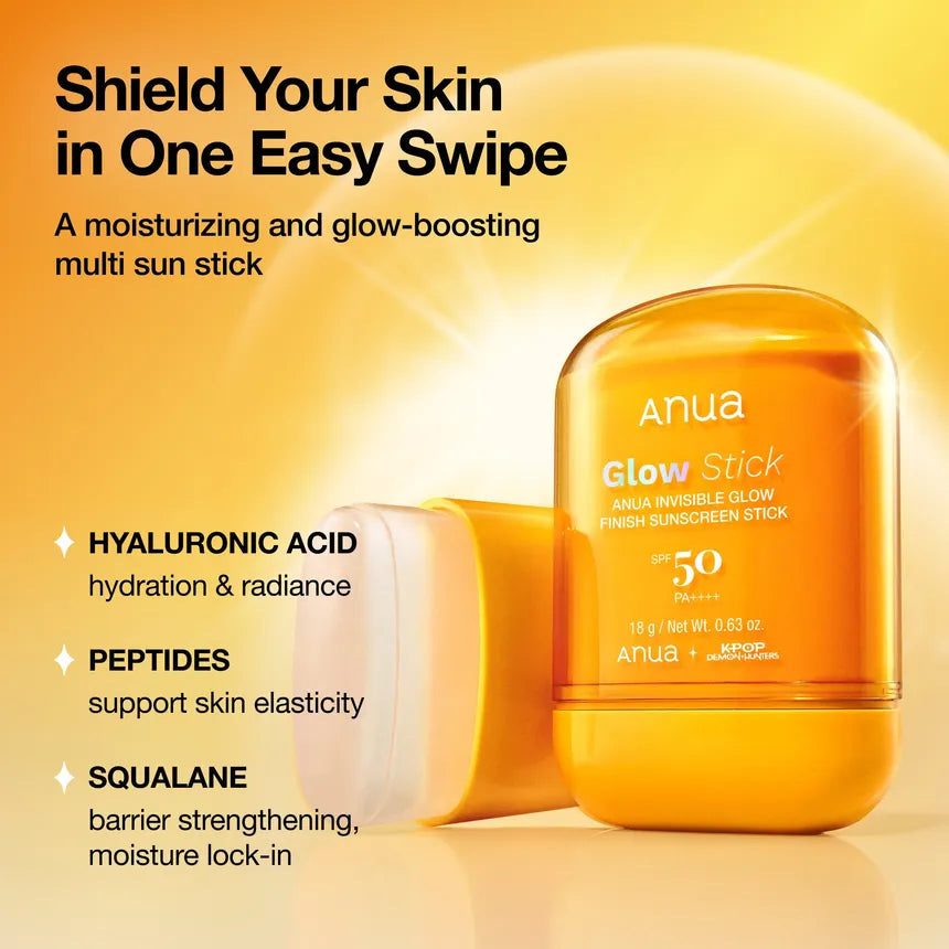 KDH Invisible Glow Finish Sunscreen Stick SPF50+ PA++++