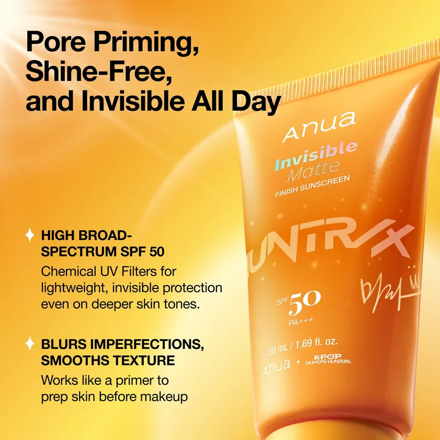 KDH Invisible Matte Finish Sunscreen SPF50 PA+++