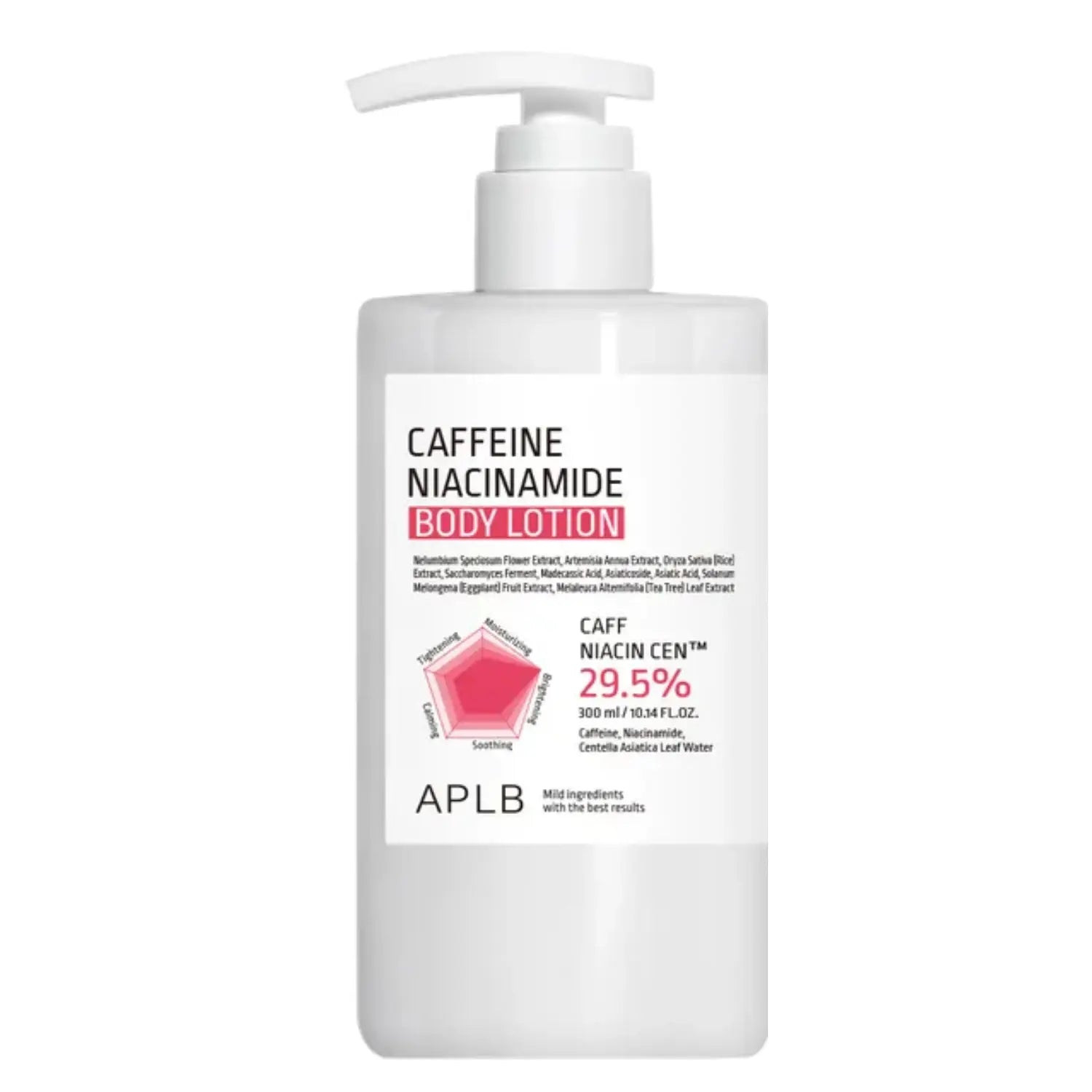 Lotion corporelle à la caféine et au niacinamide [300 ml]