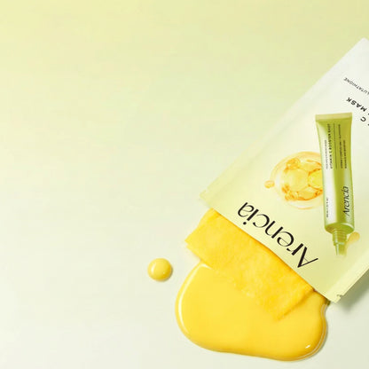 Arencia Vitamin C Tuchmaske mit feuchtigkeitsspendender Essenz
