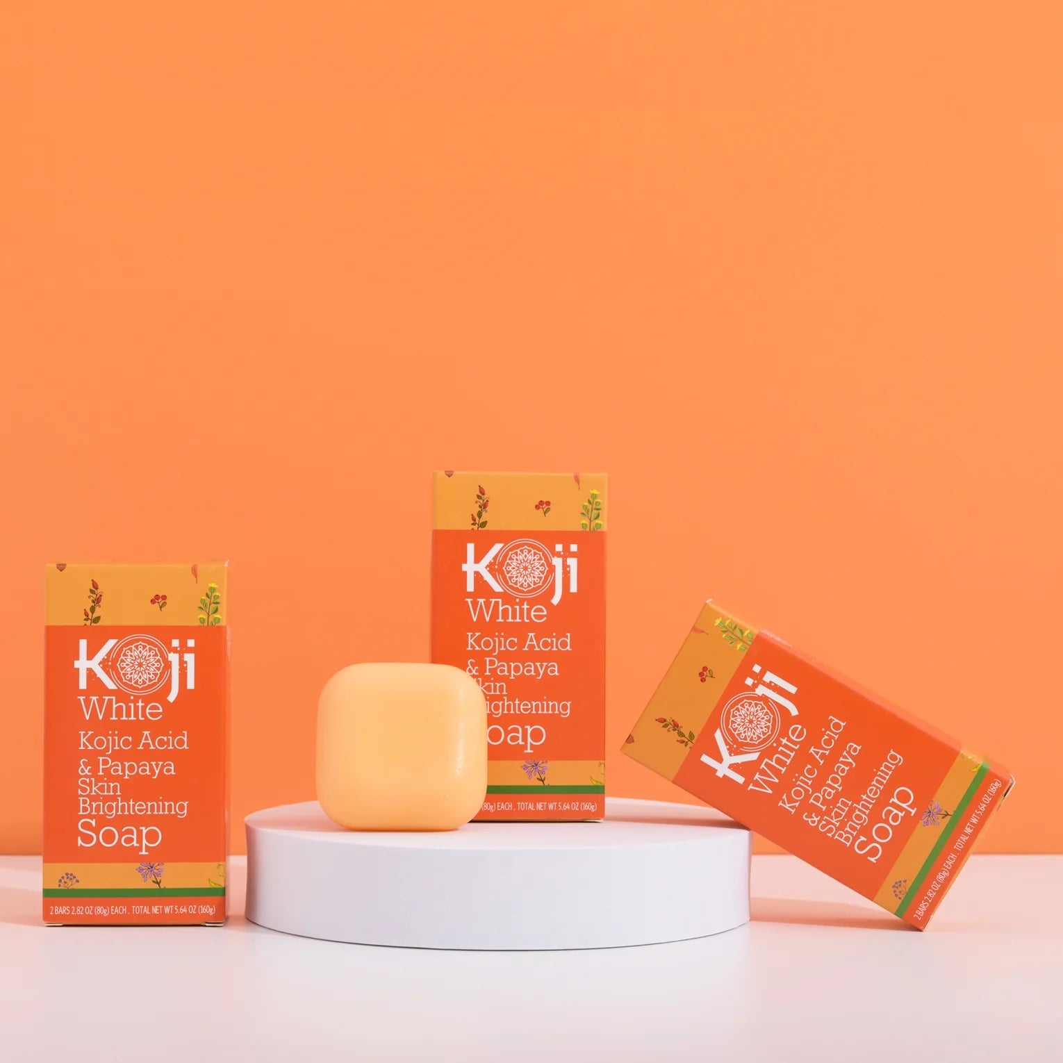 Kojic Acid &amp; Papaya Skin Brightening Soap [80g x2]