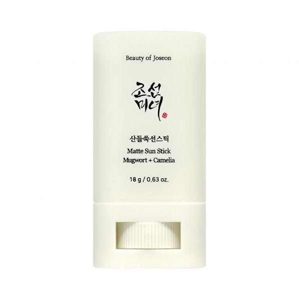 [Beauty of Joseon] Matte Sun Stick : Mugwort + Camelia SPF50+ [18g] - 