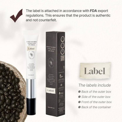 Crème Contour des Yeux Liftante Automatique Black Yuja Bean [15ml]