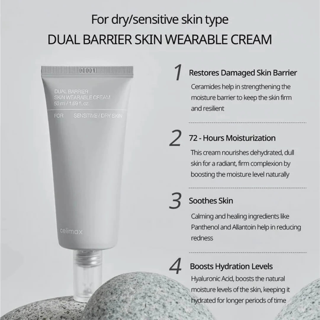 Dual Barrier Skin Wearable Cream [50ml] 