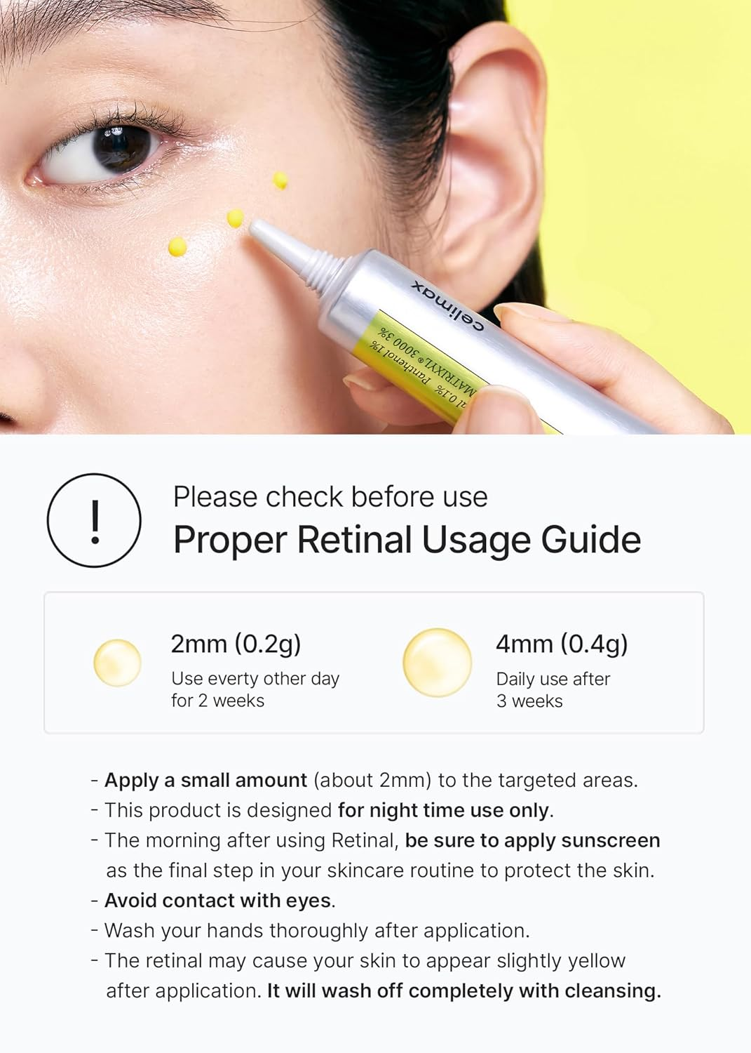 CELIMAX The Vita-A Retinal Shot Tightening Booster [15ml] | Saranghae