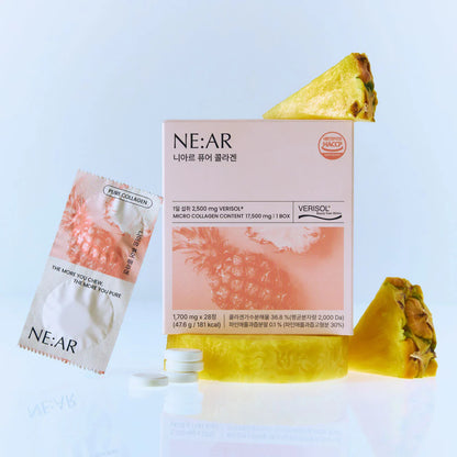 NE:AR Glow Collagen Chews [28 Tabletten]