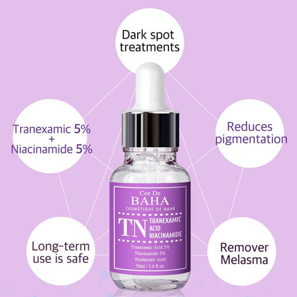 [Cos De BAHA] TN Tranexamic Acid Niacinamide Serum [30ml] - 