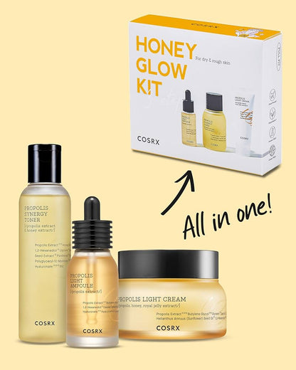 [COSRX] Honey Glow Trial Kit [3pcs] - 